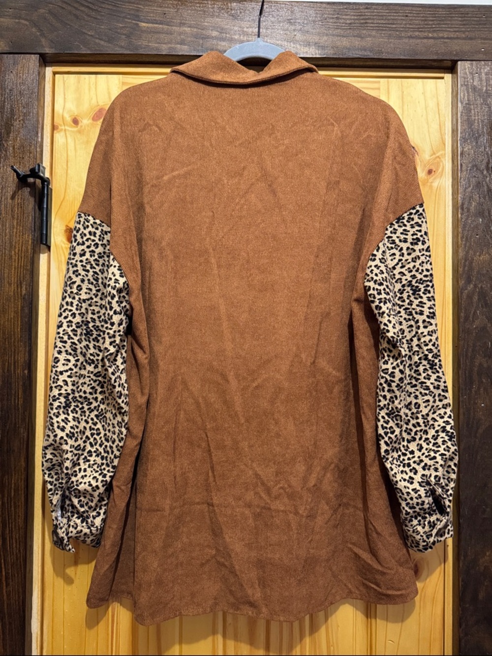 Colorblock shacket pair medium - Picture 5 of 5